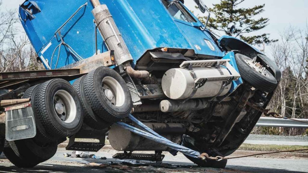 Hit by a big truck in Seattle